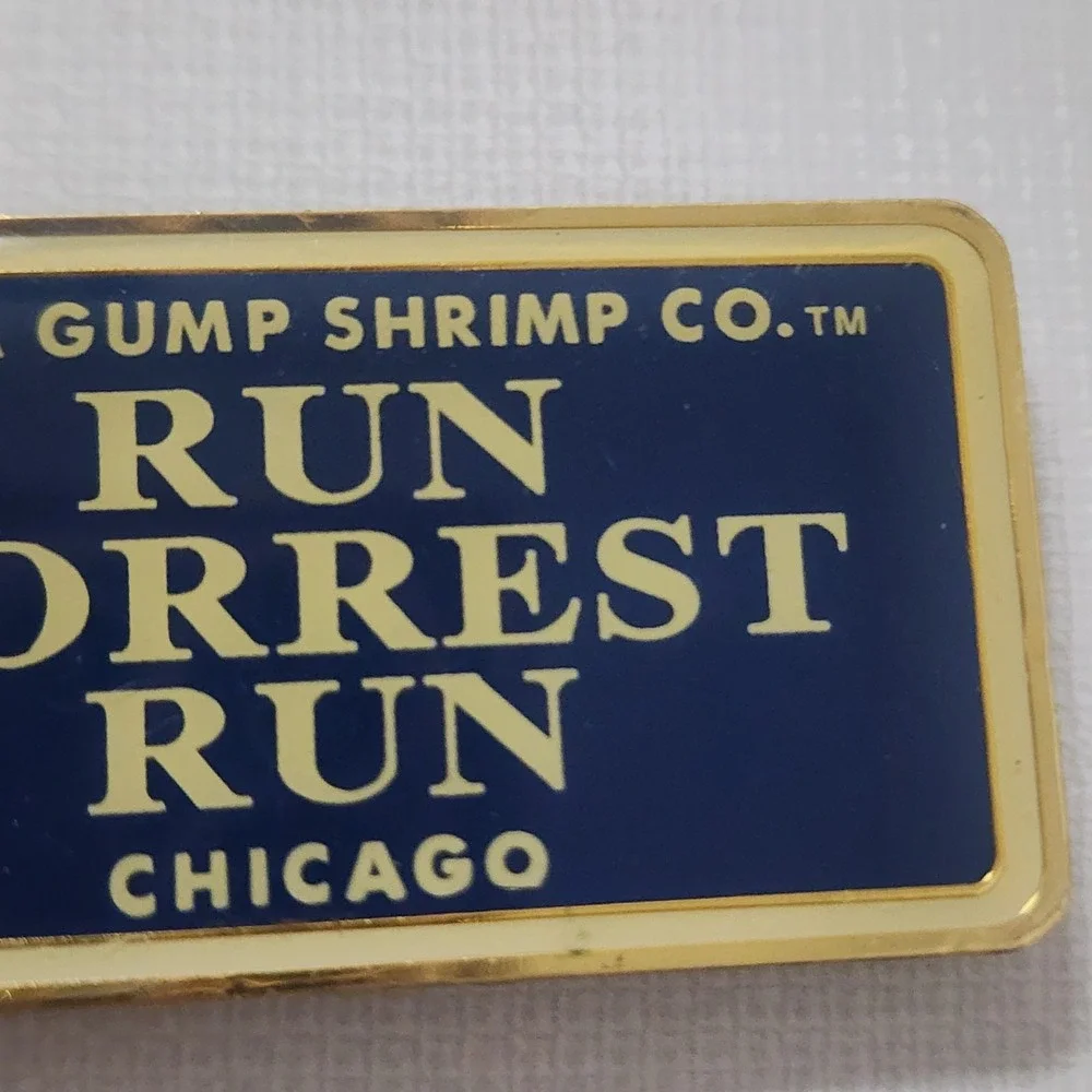 Vtg 1998 Bubba Gump Shrimp Company Restaurant Chicago, IL Souvenir Fridge Magnet